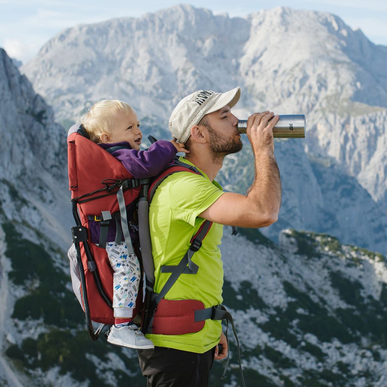 Esbit Pictor nerūdijančio plieno sportinis butelis 550 ml nerūdijančio plieno/matinis kelioninis butelis 9