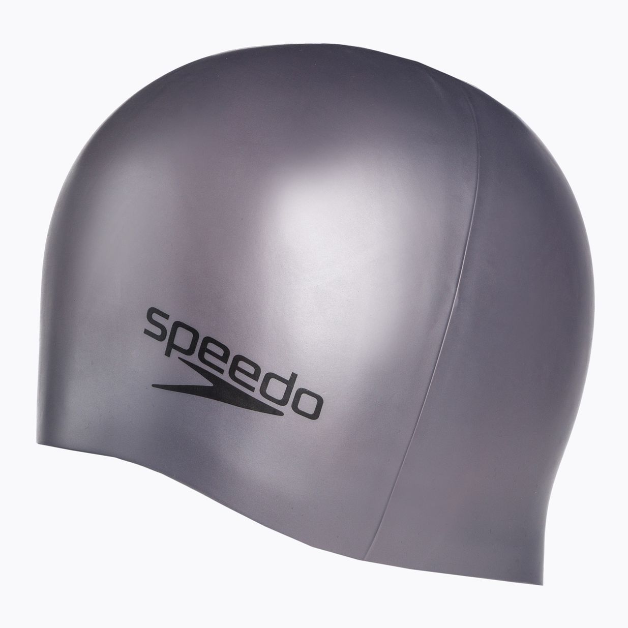 Speedo paprastoji silikoninė sidabrinė plaukimo kepurė 8-709849086