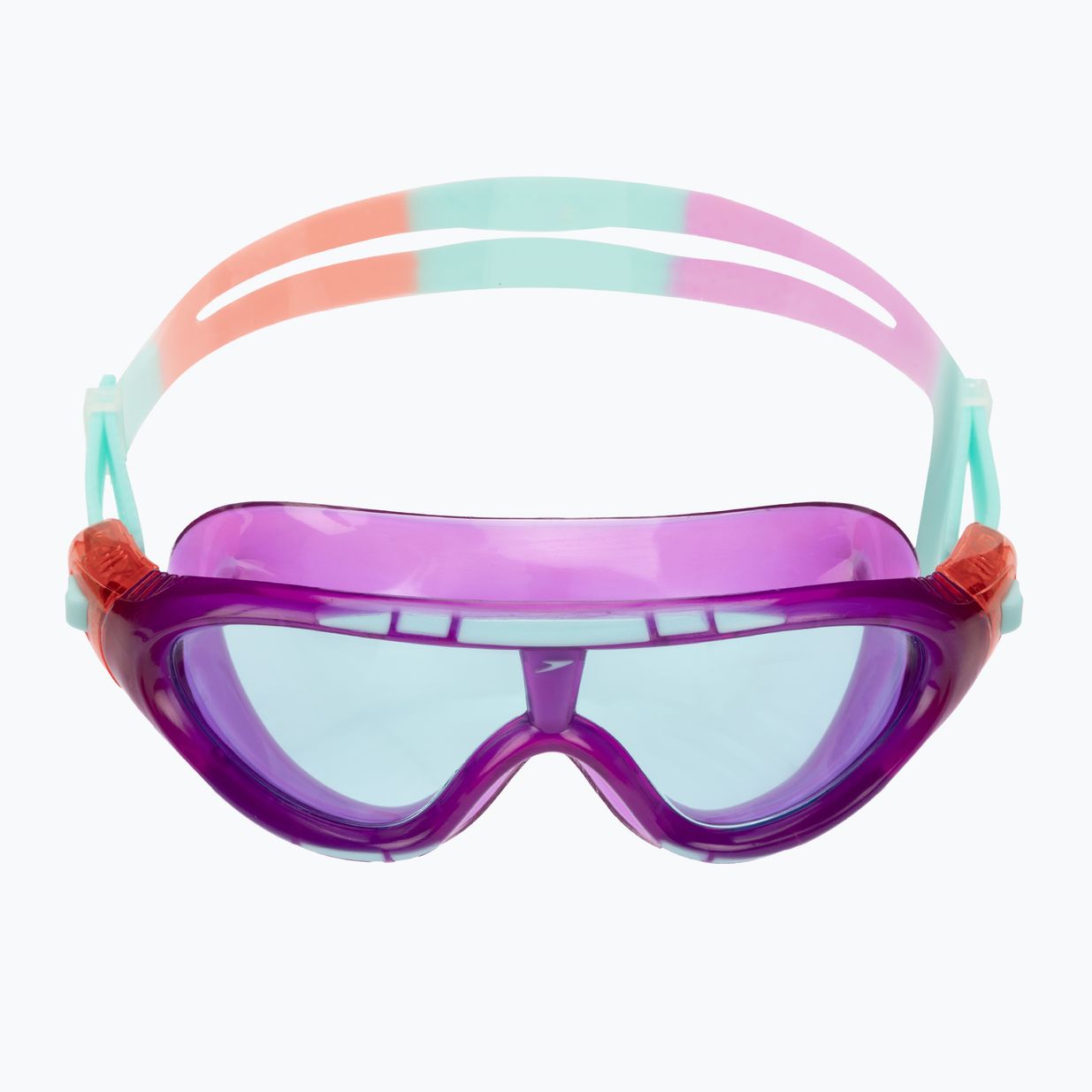 Speedo Rift Junior orchidėjų/ minkštųjų koralų/ pipirmėčių vaikiška plaukimo kaukė 8-01213B998 2