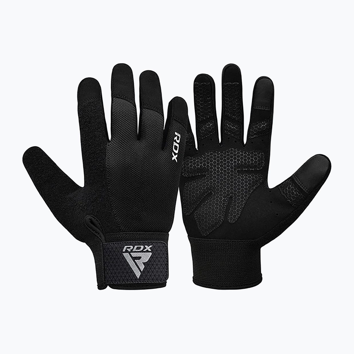 Treniruočių pirštinės RDX W1F Full Finger black