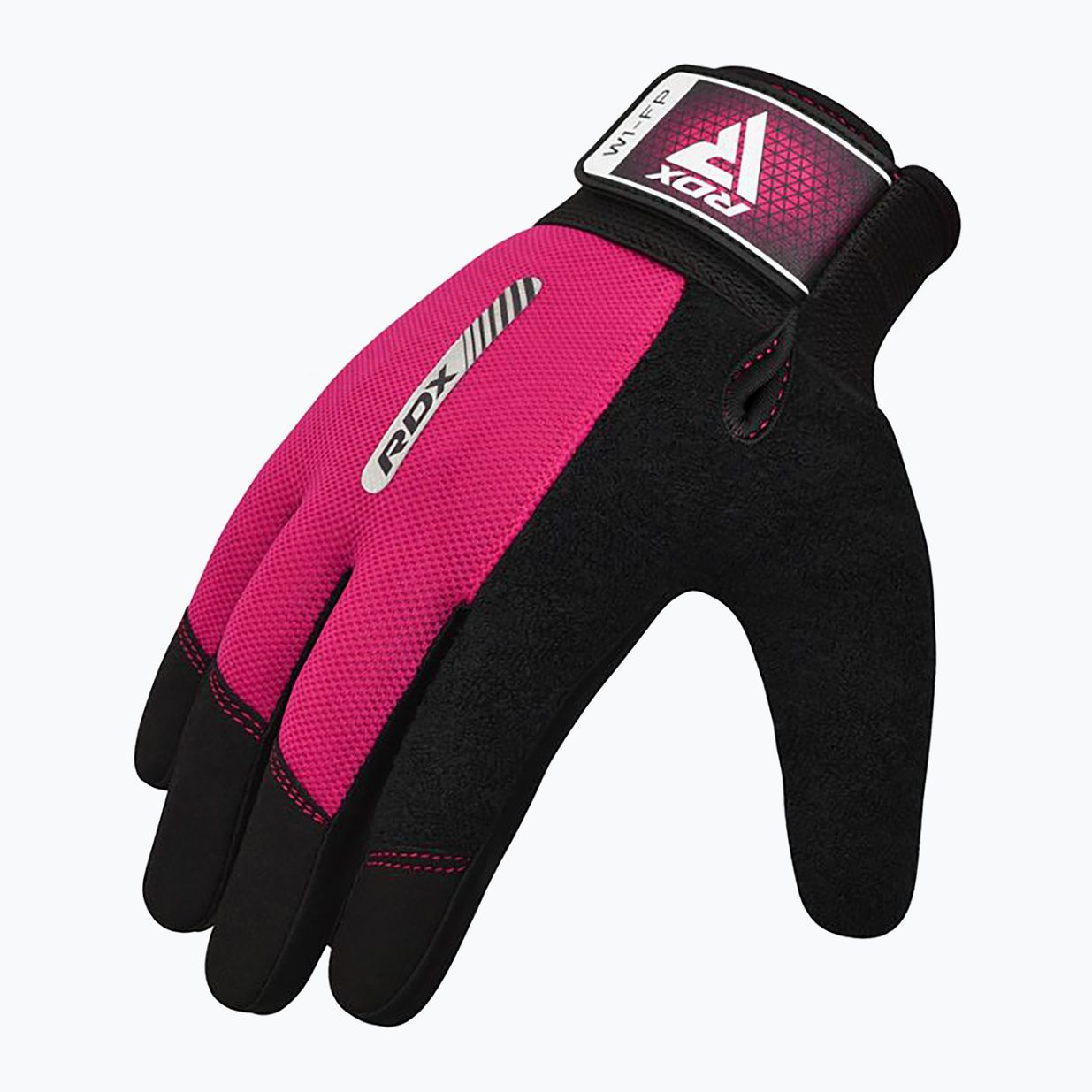 Treniruočių pirštinės RDX W1F Full Finger pink 4