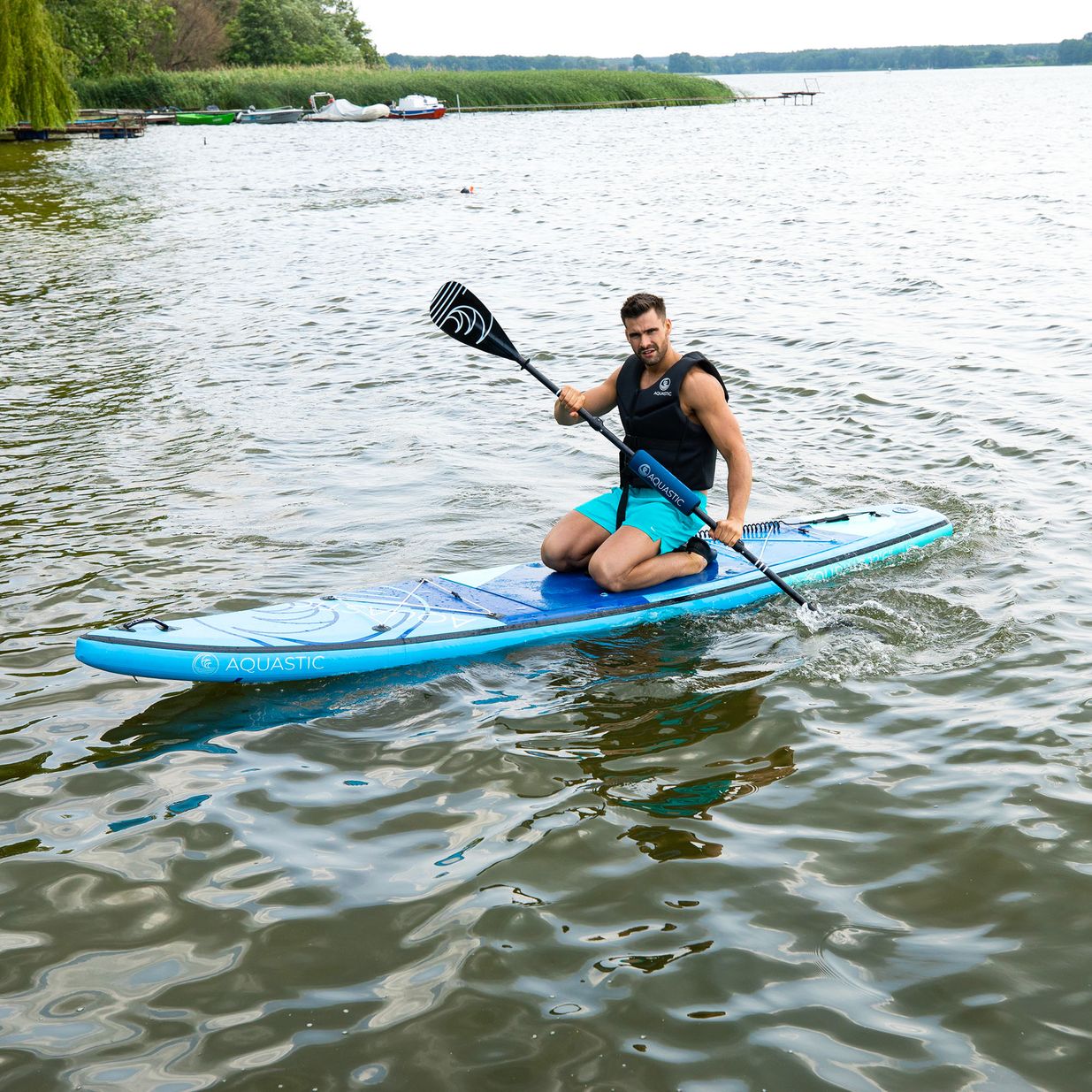 AQUASTIC SUP irklenčių plūdė AQS-SFS001 mėlyna 5