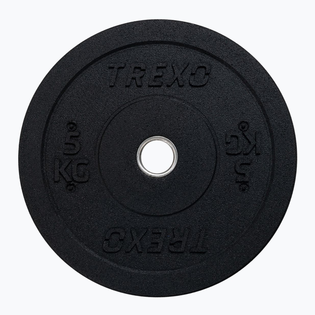 TREXO olimpiniai svarmenys su buferiu juodi TRX-BMP005 5 kg 9