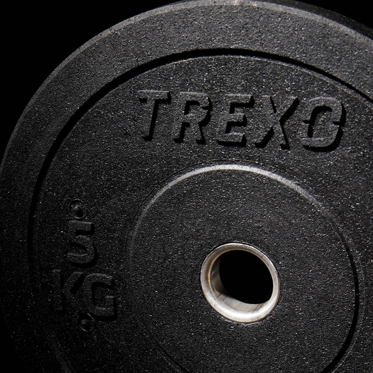 TREXO olimpiniai svarmenys su buferiu juodi TRX-BMP005 5 kg 8