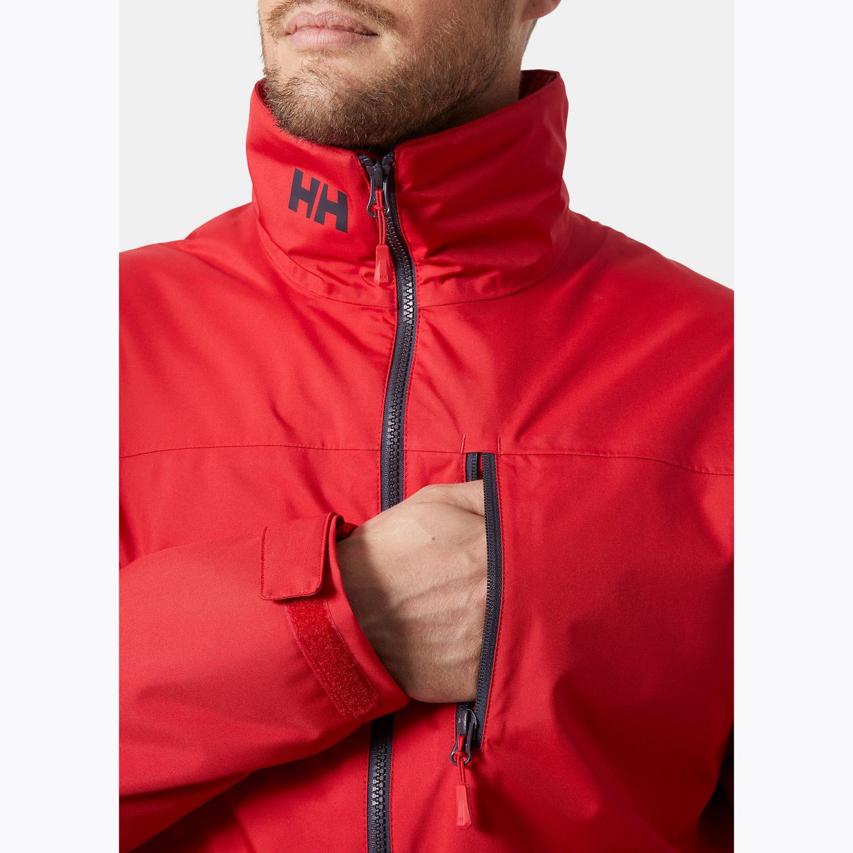 Vyriška buriavimo striukė Helly Hansen Crew Midlayer 2 red 3