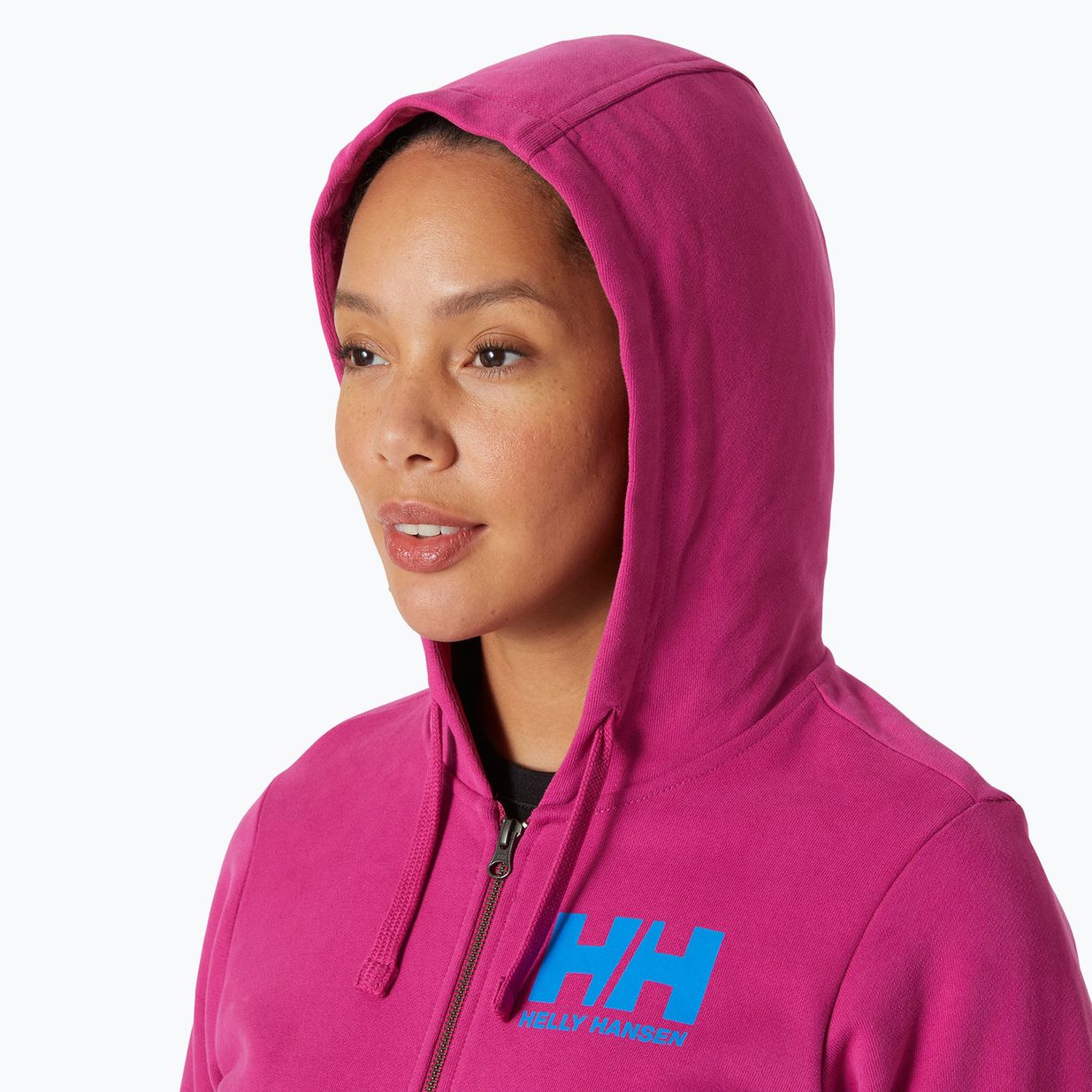 Moteriškas džemperis Helly Hansen HH Logo Full Zip Hoodie 2.0 magenta 2.0 3