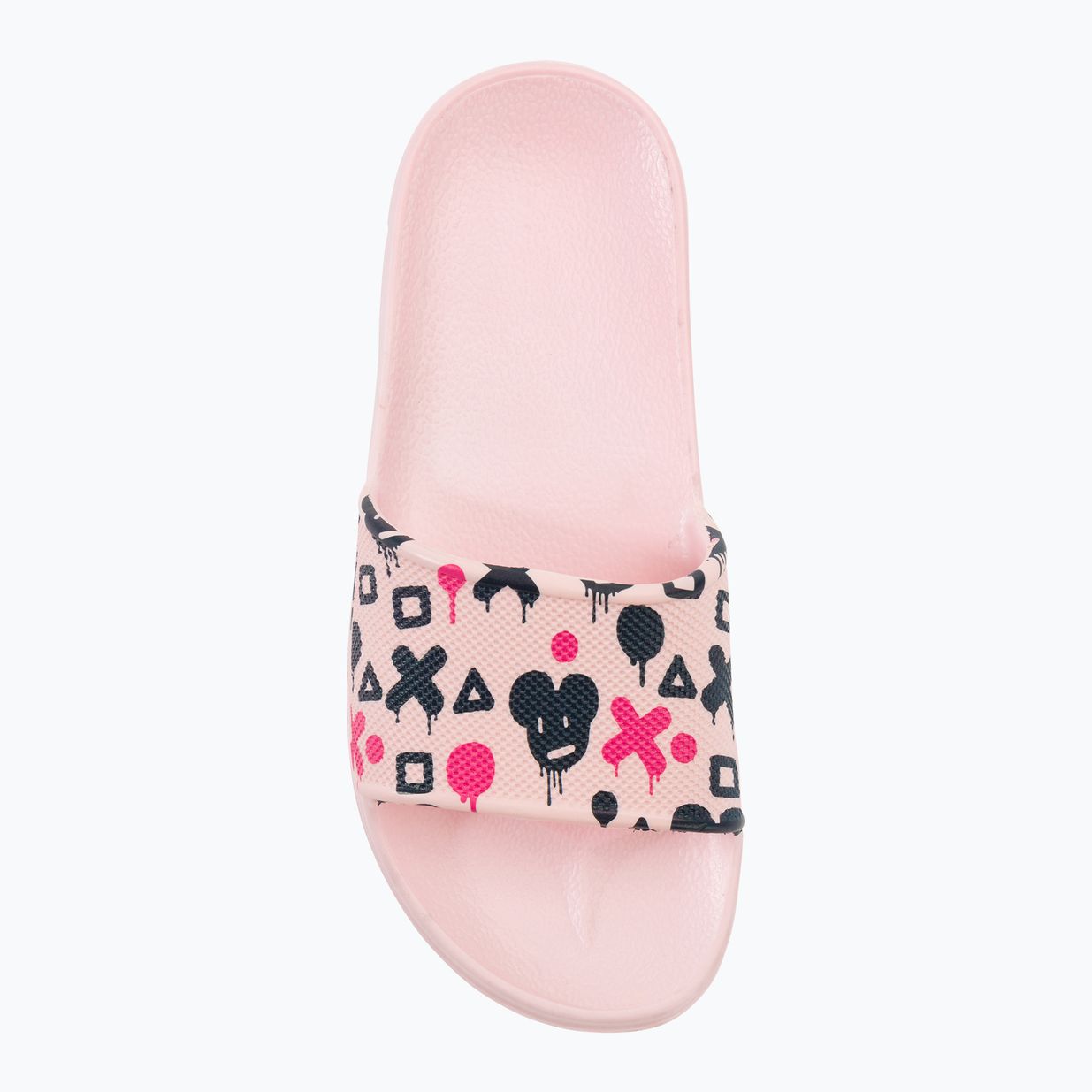 Vaikiškos šlepetės Coqui Tora pale pink/navy mouse 6