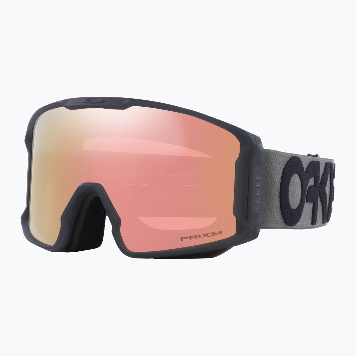 Slidinėjimo akiniai Oakley Line Miner L matte b1b forged iron/prizm rose gold iridium