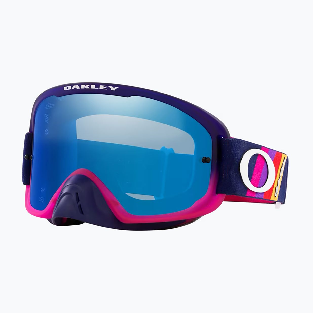 Oakley O Frame 2.0 Pro MTB dviračių akiniai tld navy stripes/black ice iridium 5