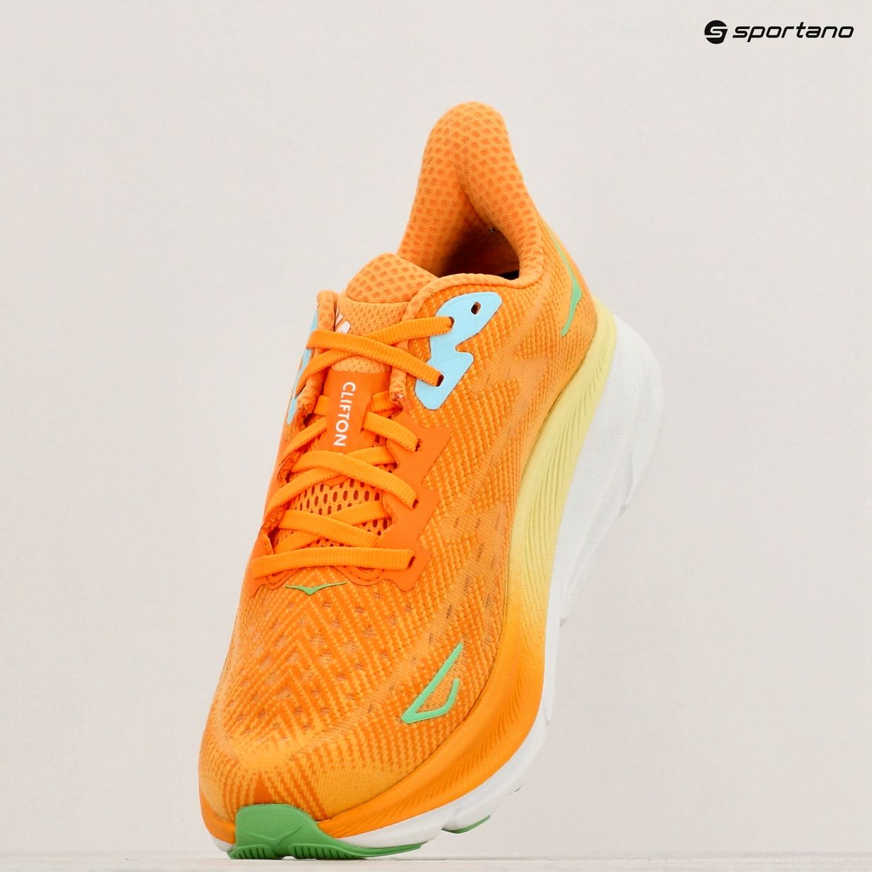 Vyriški bėgimo bateliai HOKA Clifton 9 solar flare/sherbet 9