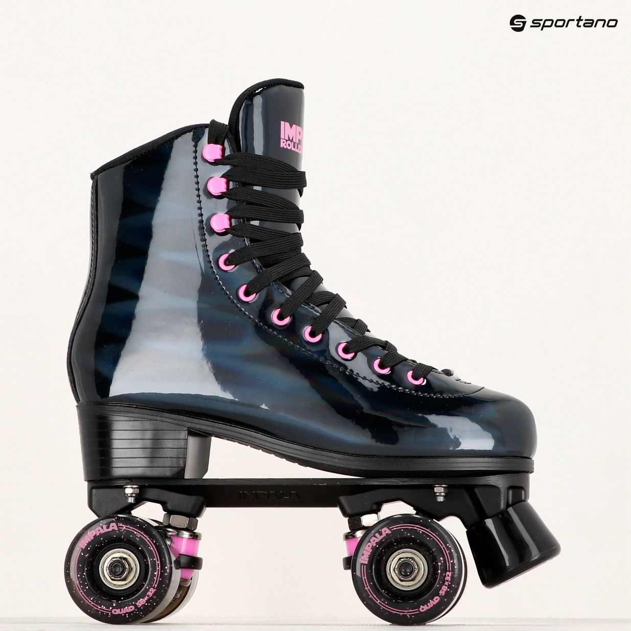 Moteriški riedučiai IMPALA Quad Skate black holographic 12