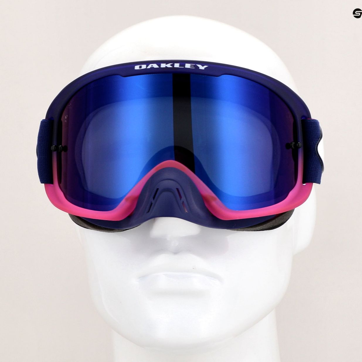 Oakley O Frame 2.0 Pro MTB dviračių akiniai tld navy stripes/black ice iridium 9