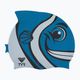 TYR Charactyr Happy Fish vaikiška plaukimo kepuraitė mėlyna LCSHFISH