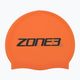 ZONE3 Aukštos matomumo plaukimo kepurė oranžinė SA18SCAP113