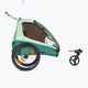 Thule Coaster XT dviračių priekaba+vaikiškas vežimėlis dvivietis žalias 10101820 2