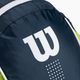 Wilson Junior vaikiška tamsiai mėlyna ir žalia teniso kuprinė WR8012902 5
