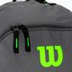 Wilson Team teniso kuprinė pilkai žalia WR8009903001 4