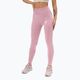 Moteriškos treniruočių tamprės Gym Glamour besiūlės rožinės spalvos melanžas 197