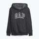 Moteriškas džemperis GAP V-Gap Heritage PO HD charcoal heather