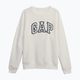 Moteriškas džemperis GAP V-Gap Heritage Crew new off white