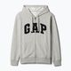 Vyriškas džemperis GAP Heritage French Terry Fullzip Logo light heather grey 5