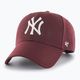 Kepuraitė su snapeliu 47 Brand MLB New York Yankees MVP SNAPBACK dark maroon 5