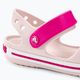 Crocs Crockband vaikiški sandalai vos rausvi / saldžiai rožiniai 8