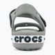 Vaikiški sandalai Crocs Crockband Kids Sandal light grey/navy 6