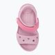 Vaikiški sandalai Crocs Crockband Kids Sandal ballerina pink 5