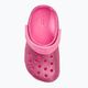 "Crocs Classic Glitter Clog T pink lemonade" vaikiškos šlepetės 7