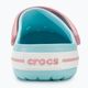 Vaikiškos šlepetės Crocs Crocband Clog ice blue/white 8