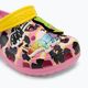 Vaikiškos šlepetės Crocs Ron English Party Animals Classic Clog Kids pink lemonade/multi 9