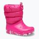Paauglių sniego batai Crocs Classic Neo Puff candy pink 8
