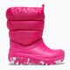 Paauglių sniego batai Crocs Classic Neo Puff candy pink 9