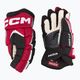 Ledo ritulio pirštinės CCM JetSpeed FT680 SR black/red/white