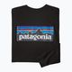 Vyriški žygio marškinėliai ilgomis rankovėmis Patagonia P-6 Logo Responsibili black 6