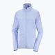 Moteriški Salomon Outrack Full Zip Mid vilnoniai džemperiai mėlynos spalvos LC1710100