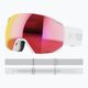 Salomon slidinėjimo akiniai Radium white/sigma poppy red L47005300 7