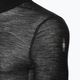 Vyriški Smartwool Intraknit Merino 200 1/4 Zip termo marškinėliai juodi SW016260960 3