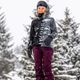 Moteriškas Volcom Costus HD pilkai juodas snieglenčių džemperis H4152205-BKB 4