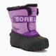 Paauglių sniego batai Sorel Snow Commander gumdrop/purple violet