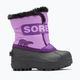 Paauglių sniego batai Sorel Snow Commander gumdrop/purple violet 7