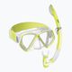 Vaikiškas paviršinio nardymo rinkinys Mares Combo Pirate Neon yellow/white/clear 411788BB