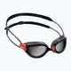 Zoggs Predator Titanium raudonos/pilkos/raudonos dūmų spalvos plaukimo akiniai 461065