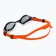 Zoggs Tiger LSR+ juodi/oranžiniai/tamsiai dūminiai plaukimo akiniai 461093 4