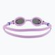 Vaikiški plaukimo akiniai TYR Swimple Metallized silvger/purple 5