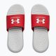 Under Armour Ansa Fix SL vyriškos šlepetės halo grey/red/halo grey 12