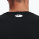 Under Armour HeatGear Armour Fitted vyriški treniruočių marškinėliai juodi 1361506 6