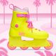 Moteriški riedučiai IMPALA Lightspeed Inline Skate barbie bright yellow 9