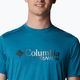 Columbia vyriški Titan Pass Graphic Tee trekingo marškinėliai mėlyni 1991471 2